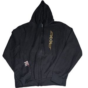 VTG Alex Gray Tool Zip-Up Double Sided Hoodie Tultex Music Band